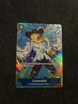 Cavendish OP10-045 Rare Alt Art One Piece TCG English Royal Blood - Image 1
