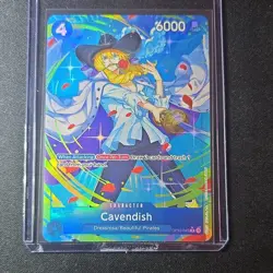 One Piece Cavendish OP10-045 Royal Blood Foil Rare Alternate Art Character Card - Image 1