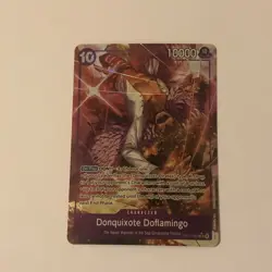 Donquixote Doflamingo OP14-069 SR Alt Art Azure Sea's Seven One piece TG - Image 1