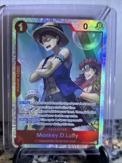 Monkey.D.Luffy - OP14-013 - The Azure Sea's Seven - English | One Piece Card - Image 1