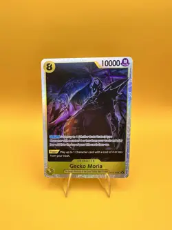 Gecko Moria - OP14-104 SR Foil - THE AZURE SEA'S SEVEN One Piece TCG - ENGLISH - Image 1