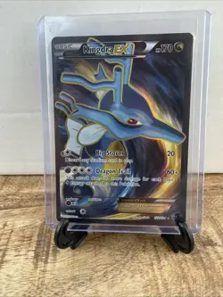 Pokemon Kingdra EX Full Art Ultra Rare Holo Card 122/124 XY Fates Collide - Image 1