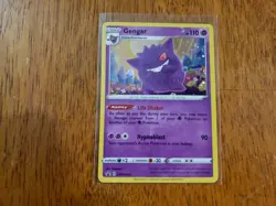 Gengar 2020 Pokemon Swsh Black Star Promo Champion's Path Special Pin Collection - Image 1