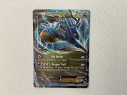 Kingdra EX 73/124 Ultra Rare Holo XY - Fates Collide Pokemon Card - Image 1