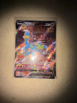 Pokemon Machamp V Full Art Ultra Rare Holo Astral Radiance 172/189 220HP Card - Image 1