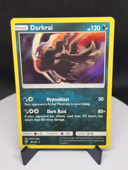 Darkrai 87/147 Burning Shadows Holo Rare 2017 English Pokemon Card TCG NM - Image 1