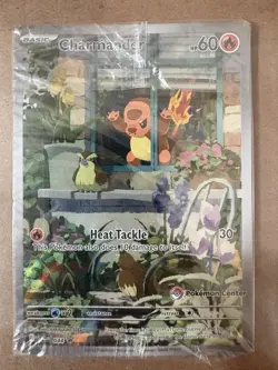 Pokemon Center Charmander 044 Promo Holo Promo Card Sealed - Image 1