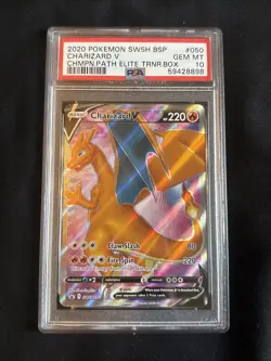 Charizard V SWSH050 SWSH: Sword & Shield Promo Cards Holo - Image 1