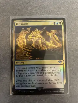 Ringsight #220 (Foil) (NM) Lord of the Rings LTR Magic MTG - Image 1