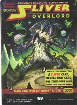 MTG: Special Guests: Showcase Sliver Overlord: Lightly Played Condition - Image 1