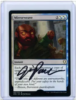 Mirrorweave Commander 2016 Rare Signed Artist Proof MTG - Image 1