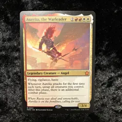 Aurelia, the Warleader Foundations Regular NM Magic The Gathering. #0651 - Image 1