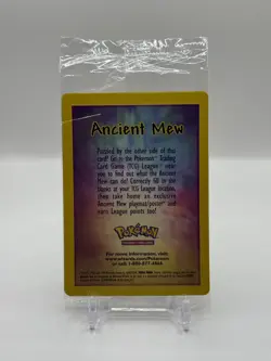 Ancient Mew Pokemon Card 2000 Movie Promo Factory Sealed - Image 1