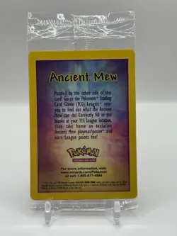 Ancient Mew Pokemon Card 2000 Movie Promo Factory Sealed - Image 3