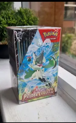 ⭐ Pokemon TCG: Paldea Evolved Factory Sealed Half Booster Box (18 Packs) NEW 5060705220566 - Image 3