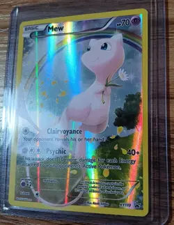 Pokemon Mew XY110 XY Generations Full Art Promo Mythical Lightly Played - Image 4