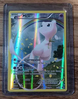 Pokemon Mew XY110 XY Generations Full Art Promo Mythical Lightly Played - Image 5