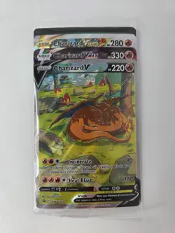 2022 Pokemon Charizard V VSTAR VMAX SWSH260 SWSH261 SWSH262 UPC Promo Set Sealed - Image 1