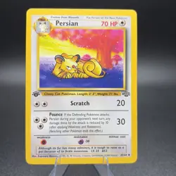 Pokemon Persian 42/64 First Edition Jungle Regular - LP - Image 1