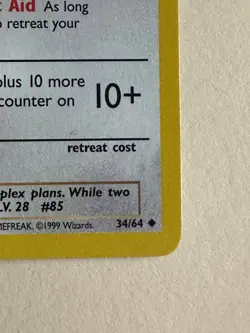 Dodrio 34/64 1st Edition LP Pokemon Card TCG Jungle - Image 4