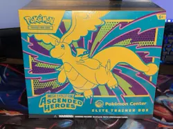 Pokemon Ascended Heroes Pokemon Center Exclusive ETB RIP IN SEAL - Image 1