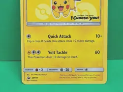 Pokemon Ash's Pikachu SM111 Black Star Promo - Pokemon Card - Image 3