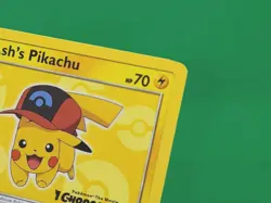 Pokemon Ash's Pikachu SM111 Black Star Promo - Pokemon Card - Image 4