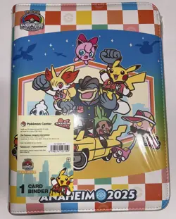 Pokemon World Championships 2025 Anaheim Pokemon Center Exclusive Binder - Image 2