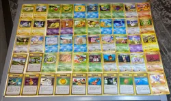 Mint Japanese Pokemon Neo Genesis Lot(50 Cards) Common & Uncommon Pack Fresh - Image 1