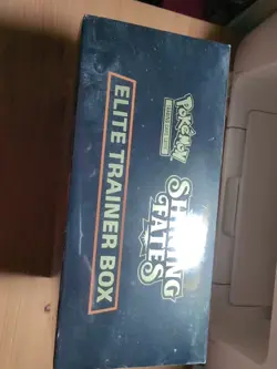 Pokemon TCG Shining Fates Elite Trainer Box Eevee Factory Sealed - Image 1