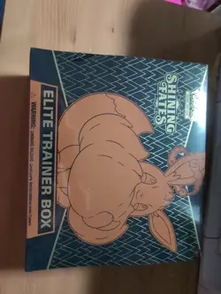 Pokemon TCG Shining Fates Elite Trainer Box Eevee Factory Sealed - Image 2