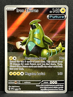 Iron Thorns 098 Black Star Promo Pokemon TCG Temporal Forces - NM - Image 1
