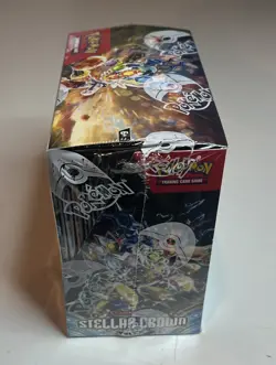 Pokemon TCG SV07 Scarlet & Violet Stellar Crown Booster Box Factory Sealed 2024 - Image 2