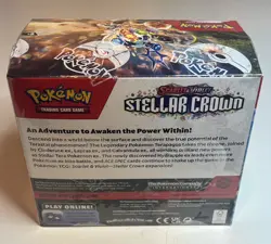 Pokemon TCG SV07 Scarlet & Violet Stellar Crown Booster Box Factory Sealed 2024 - Image 3