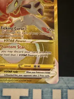 Hisuian Zoroark VSTAR 213/196 -- Pokemon TCG Lost Origin -- NM Gold Secret Rare - Image 3