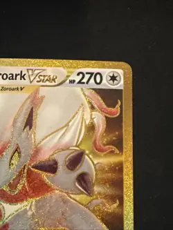 Hisuian Zoroark VSTAR 213/196 -- Pokemon TCG Lost Origin -- NM Gold Secret Rare - Image 4