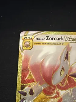 Hisuian Zoroark VSTAR 213/196 -- Pokemon TCG Lost Origin -- NM Gold Secret Rare - Image 5