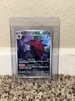 Zoroark SV: White Flare Rare Holo 143/086 Stage 1 120 HP Mind Jack Pokemon TCG - Image 3