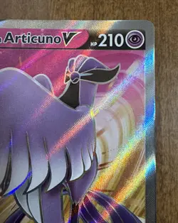 Pokemon Card Galarian Articuno v Full Art NM 169/198 SWSH06: Chilling Reign - Image 5