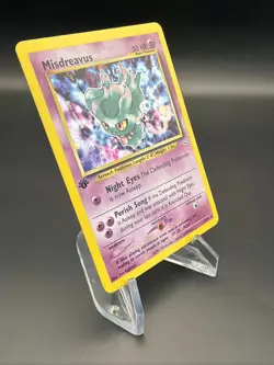 Misdreavus - 1st Edition - Holo - 11/64 Neo Revelation - Pokemon TCG - 2000 - Image 4