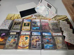 Pokemon TCG Collection Graded Bulk (x10) Lot Vintage Modern + Empty ETB, Sleeves - Image 2