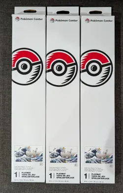 Pokemon TCG - Great Wave Pikachu & Friends Playmat - Image 1