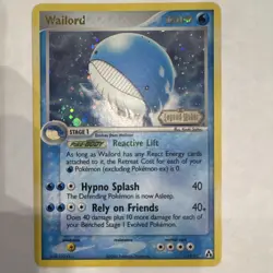 Pokemon Wailord Legend Maker 14/92 Holo Rare 120 HP Stage 1 2006 - Image 1