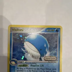 Pokemon Wailord Legend Maker 14/92 Holo Rare 120 HP Stage 1 2006 - Image 2