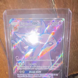 Pokemon Espeon GX 140/149 SM Base Set Ultra Rare Full Art Holo 200 HP - Image 4
