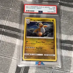 Dragonite Holo Gem Mint PSA 10 2017 Pokemon Sun and Moon #96 - Image 2