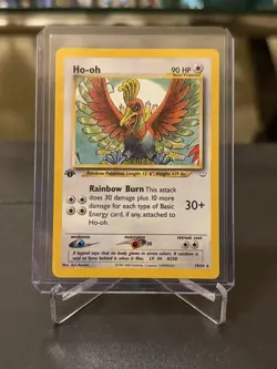 2001 Pokemon 1st Edition Neo Revelation Ho-oh | Pack Fresh - Image 1