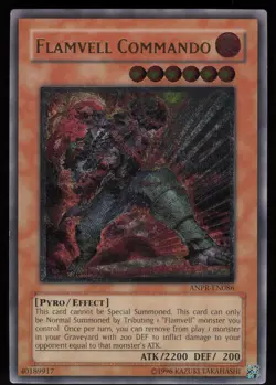 Flamvell Commando (UTR) ANPR-EN086 Ultimate Rare Yu-Gi-Oh - Image 1