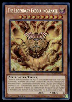 Yu-Gi-Oh TCG #BLTR-EN051 The Legendary Exodia Incarnate ScR,1st Ed. - Image 1