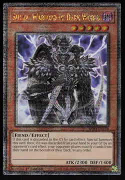 Sillva, Warlord of Dark World (Quarter Century Secret Rare) RA03-EN158 Yu-Gi-Oh - Image 1
